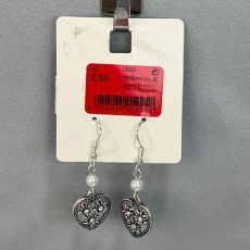 گوشواره آویزی قلبی مدل Vintage Heart از برند ACCESORIES