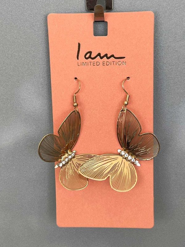 گوشواره‌ مدل پروانه‌ ای