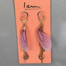 گوشواره‌ طرح پروانه از برند I-am