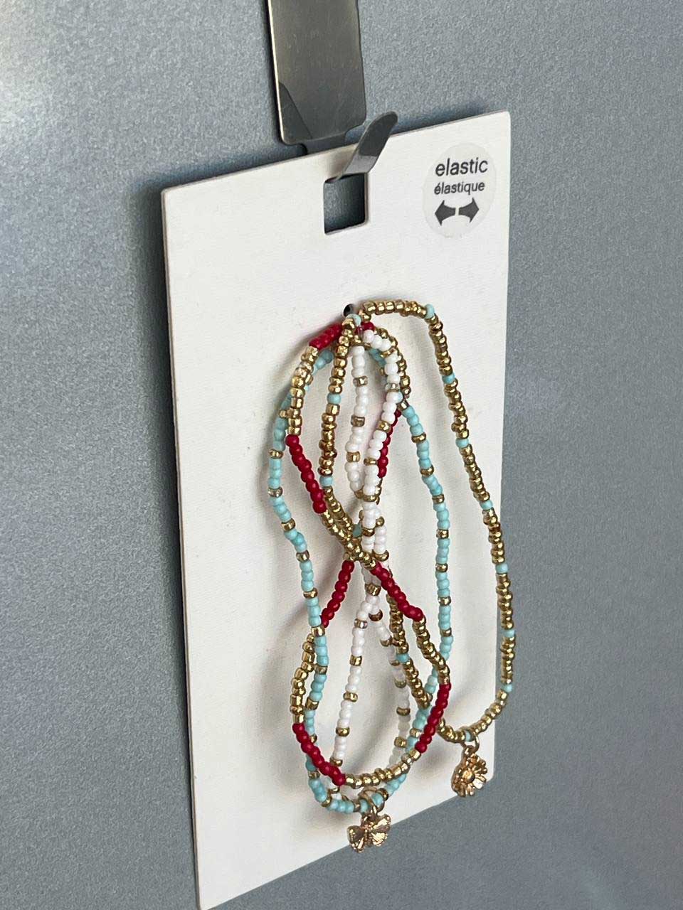 دستبند کشی مدل "Elastic Beaded Charm"