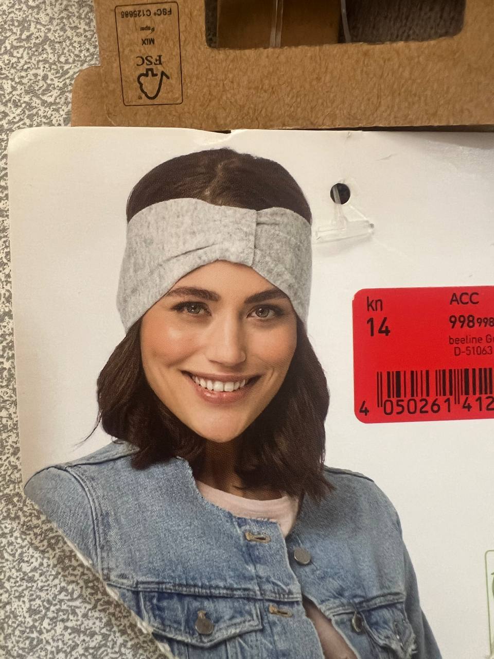 هدبند زمستانی بافت زنانه