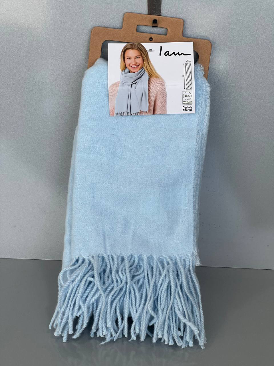 شال گردن زنانه آبی پاستلی برند Accessories