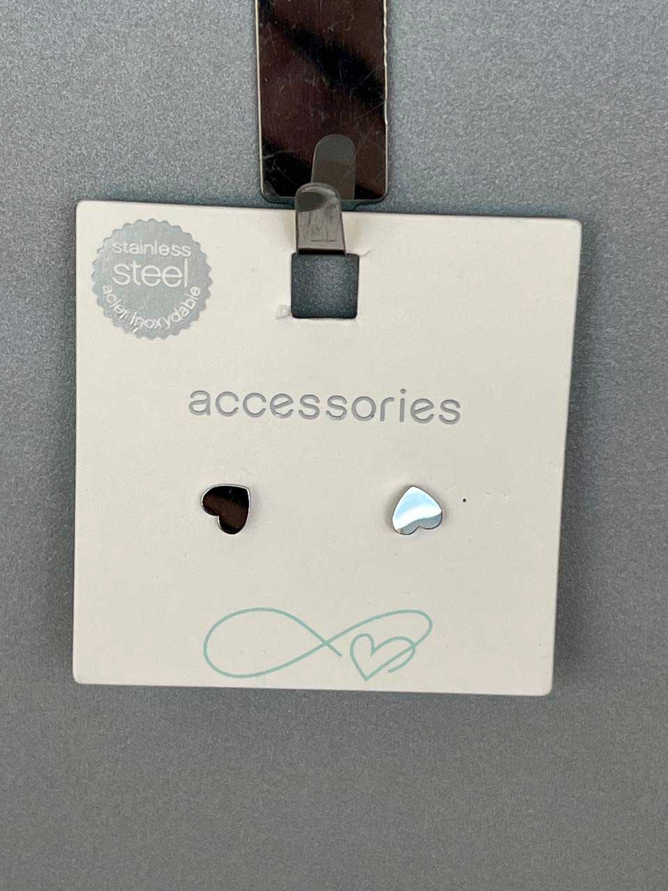 گوشواره قلبی استیل ضد زنگ Accessories