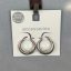 گوشواره حلقه‌ ای استیل ضد زنگ برند Accessories