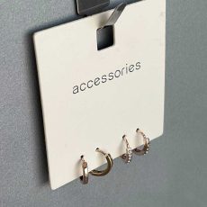گوشواره‌ حلقه‌ ای ظریف برند accessories