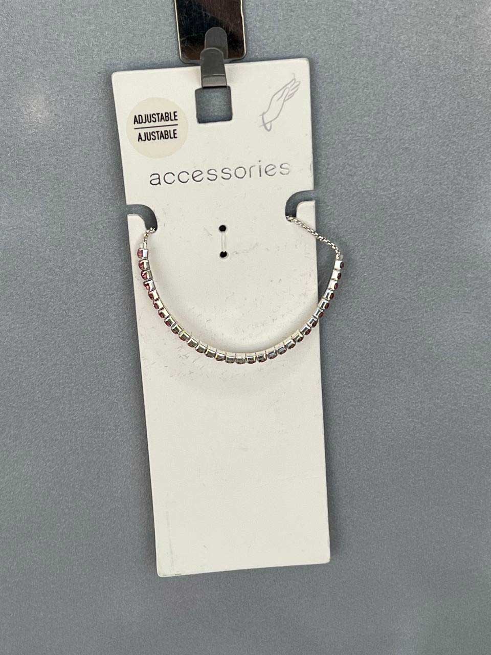 دستبند قابل تنظیم نگین‌ رنگی Accessories