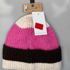 کلاه بافت زمستانی سه‌رنگ از برند Accessories