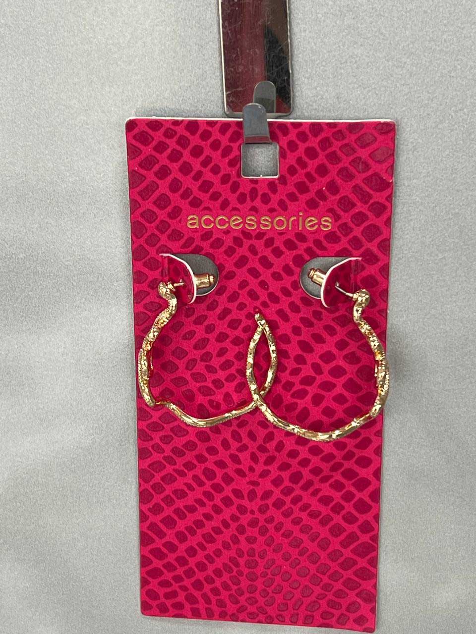 گوشواره مار طلایی 🐍