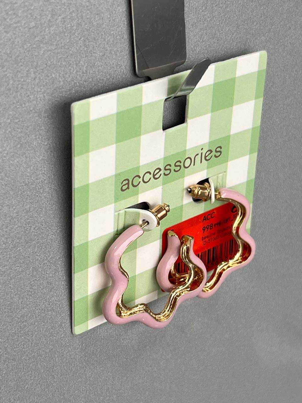 🌸 گوشواره فانتزی شاد برند Accessories