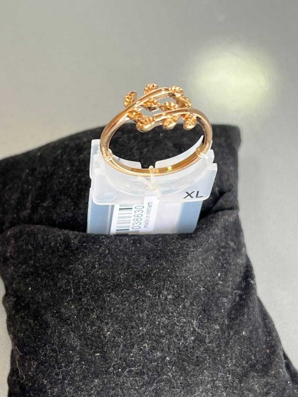 انگشتر زنانه برگ از برند beeline 🌿💍