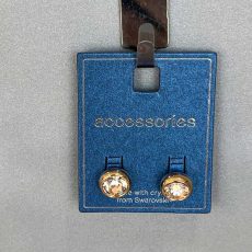 گوشواره Accessories با کریستال‌های Swarovski