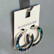 گوشواره حلقه‌ای مدل Abalone برند Accessories