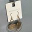 گوشواره حلقه‌ ای طلایی طرح مدرن از برند Accessories