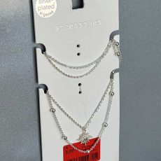 گردنبند دارای آبکاری نقره برند Accessories