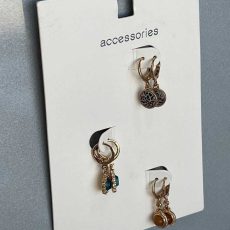 ست 3 جفت گوشواره فانتزی برند Accessories