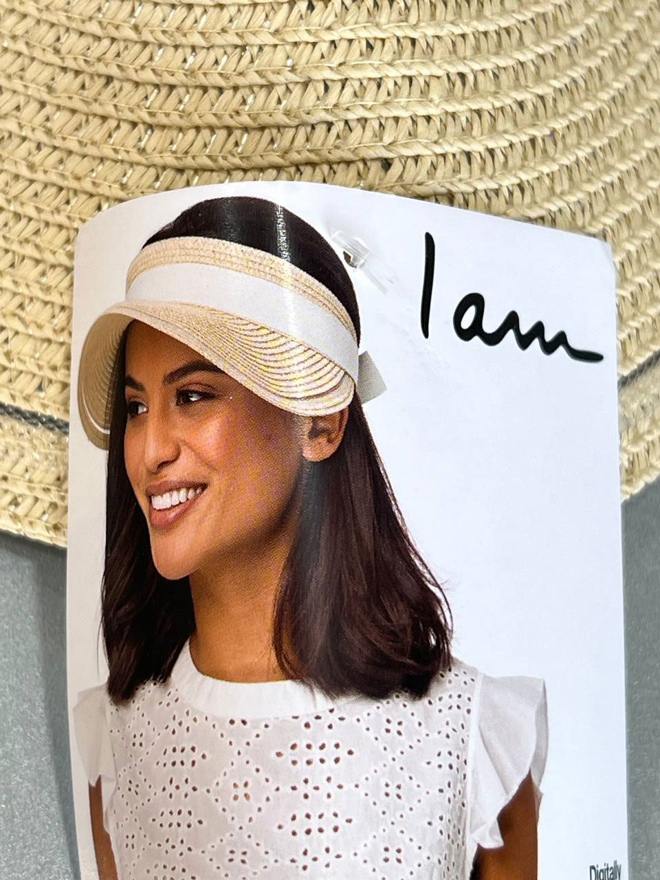 کلاه آفتابگیر زنانه برند I AM