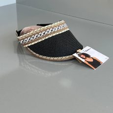 کلاه نقابدار حصیری زنانه از برند I Am