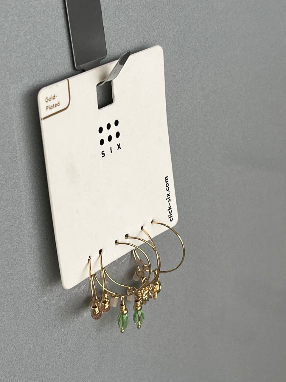 3 ست گوشواره روکش طلا