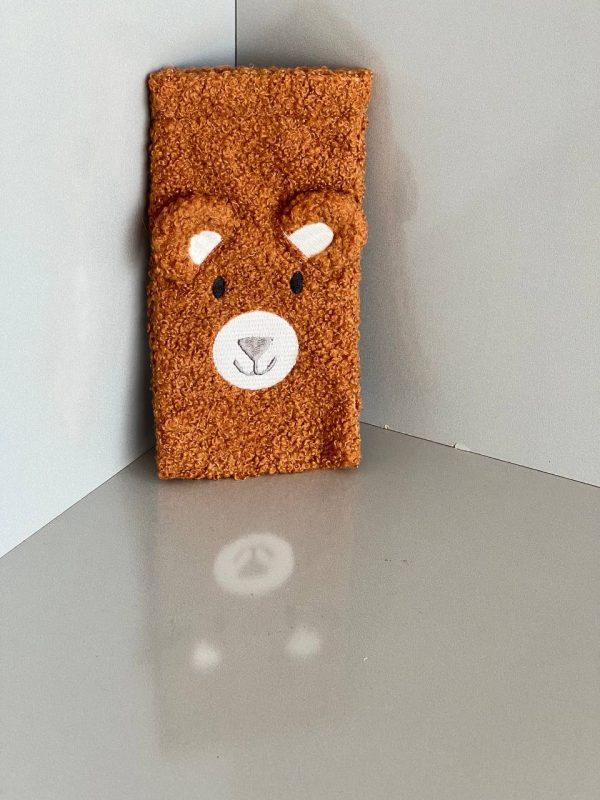 جلد عینکی فانتزی طرح خرس تدی 🐻