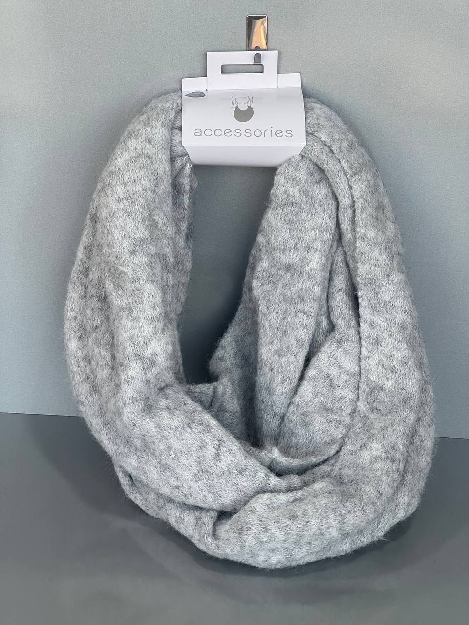 شال گردن رینگی طوسی
