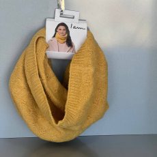 شالگردن رینگی خردلی Infinity Scarf