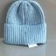 کلاه بافتنی بینی (Beanie) آبی آسمانی